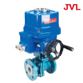 cast iron insulation Corrosion-resistant Electric fluorine lined ball valve